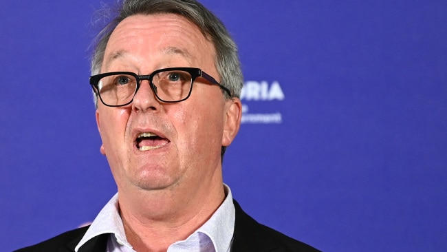 Health Minister Martin Foley has warned Victoria will face "unprecedented challenges in the coming month". Picture: Quinn Rooney/Getty Images