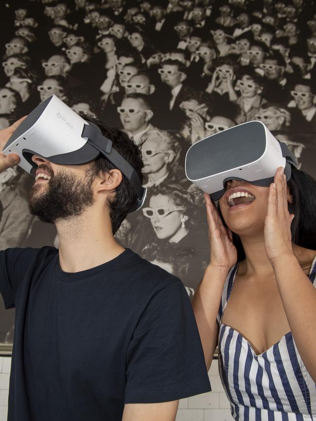 The theatre will be showcasing a new VR film each month. Picture: Andy Brownbill