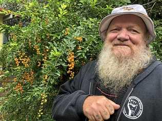 Bundjalung Elder Uncle Mickey Ryan was asked to brief Lismore City Council on why the date of Australia Day should be changed. Picture: Sophie Moeller