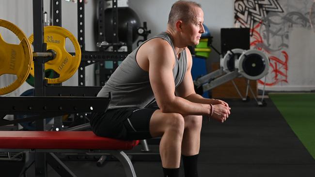 Will McDonald was able to put on weight during chemotherapy after undertaking an intense fitness program. Picture: Keryn Stevens