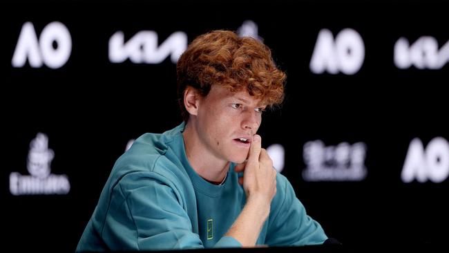 Sinner will still take part in the Australian Open. (Photo by MORGAN HANCOCK / TENNIS AUSTRALIA / AFP)