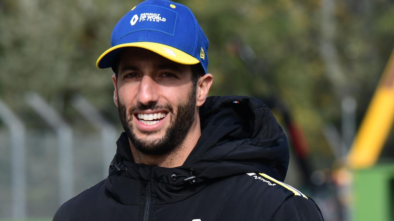 Daniel Ricciardo is loved at Renault. (Photo by Miguel MEDINA / AFP)
