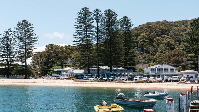 The Buck’s party caught the ferry over to Patonga.