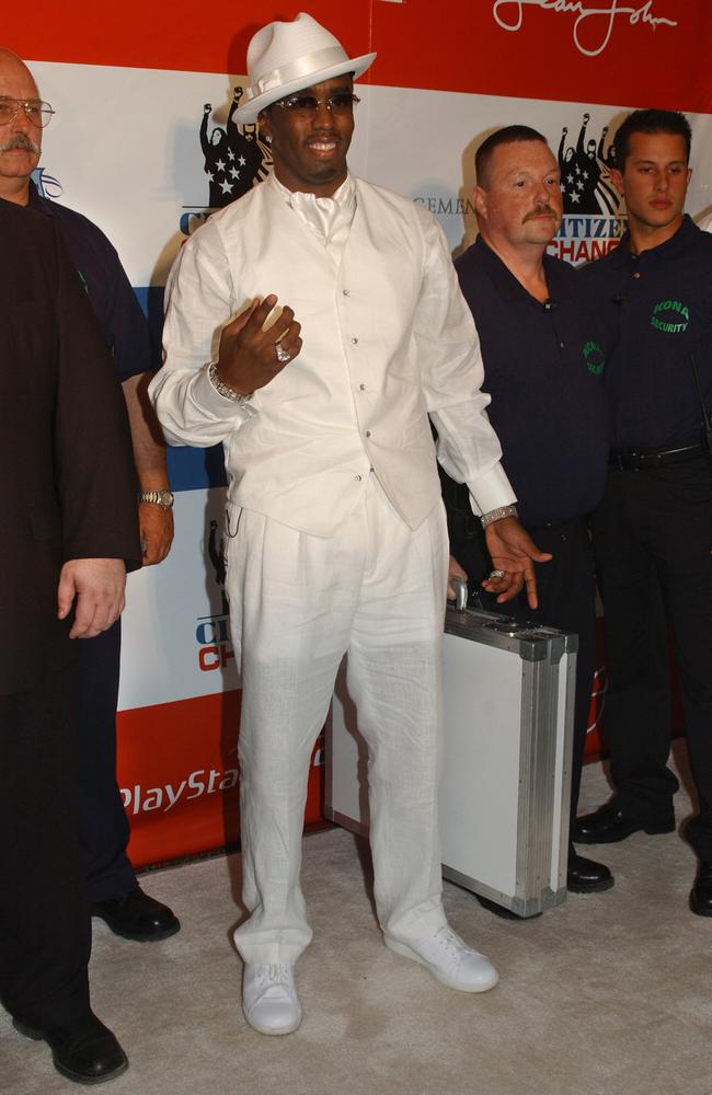 Sean' Combs hosted an annual White Party for years. Picture: AP