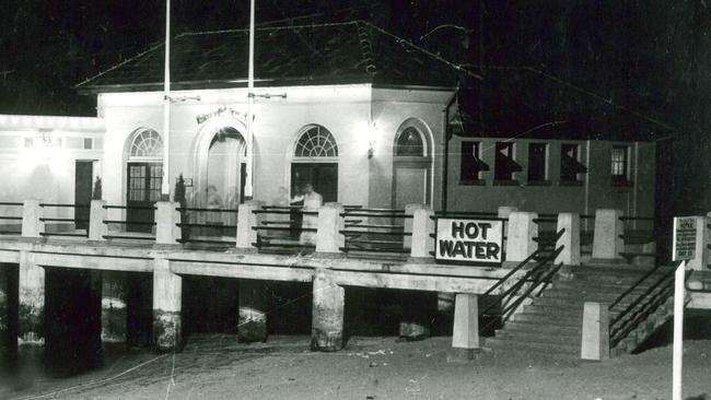 Part of the dressing pavilion in the 1930s. Picture Manly Library