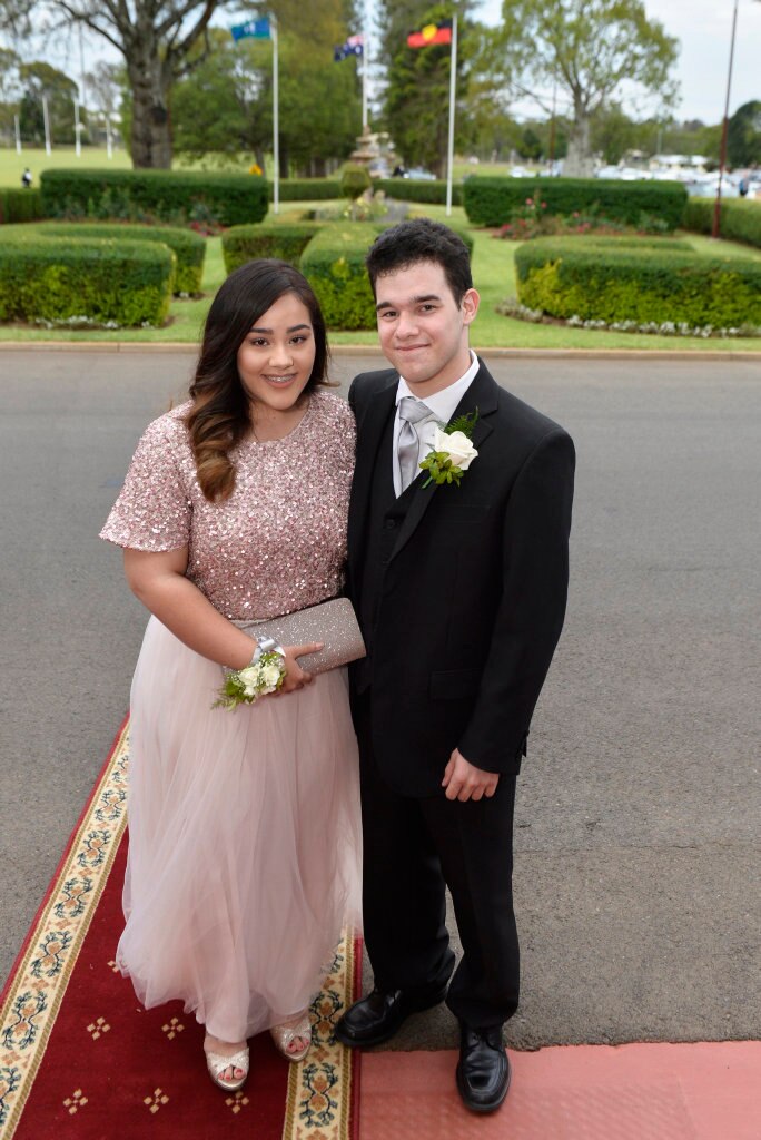 Emily Henderson and Caleb Back at Concordia formal at Redlands campus, Thursday, November 16, 2017. Picture: Kevin Farmer