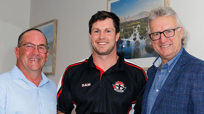 Western Districts gun Sam Jonas claimed the KIFL Mail Medal earlier this week. Picture: Kangaroo Island Football League