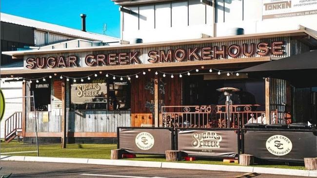 Sugar Creek Smokehouse at Distillery Road.