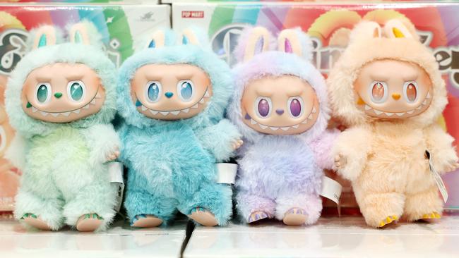 Labubu at Waves HQ, which sells Pop Mart cult favourites Labubu Dolls. Picture: Tim Hunter