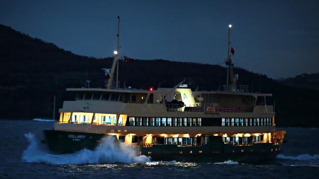 Manly Ferry "Collaroy", and the rest of the fleet, will continue to meet current timetables between Manly and Circular Quay. Picture: Adam Yip