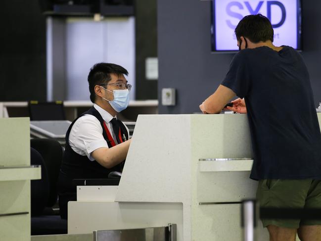 You can save time at the airport by filling in the Digital Declaration Pass up to seven days before departure. Picture: Gaye Gerard / NCA NewsWire