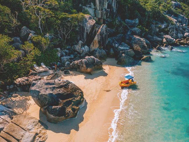 Bedarra Island, QLD. Picture: James Vodicka