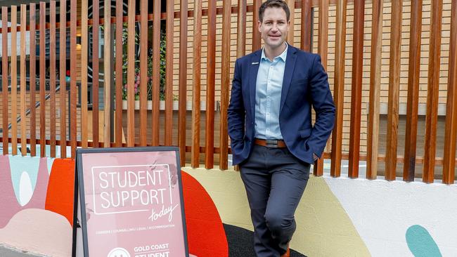 Alfred Slogrove of the Student Hub in Southport. Pic Tim Marsden