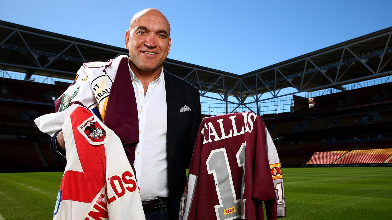 Gorden Tallis admitted he had been back to the Broncos club just one since retirement.