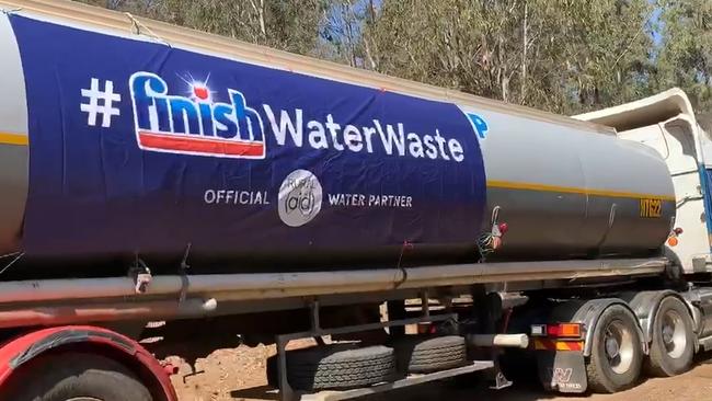 #FinishWaterWaste initiative, which is urging Australians to turn off the tap and stop pre-rinsing their dishes to save up to 40 litres of water per load.