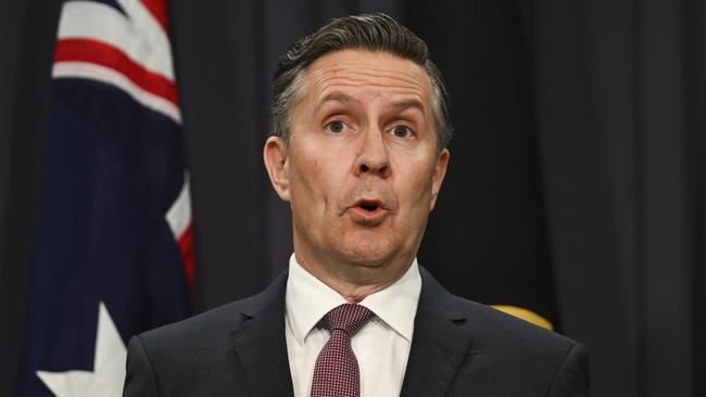 Health Minister Mark Butler said the expansion of the PBS to include the medication would help save Australians with chronic heart failure money. Picture: NCA NewsWire / Martin Ollman