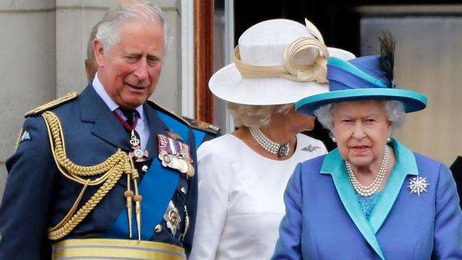 Prince Charles and Queen Elizabeth II in 2018. Picture: AFP