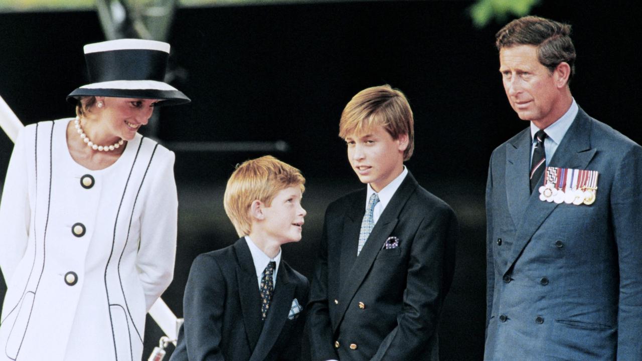 Both William and Harry struggled for a long time to reconcile with the fact their mother had died. Picture: AFP