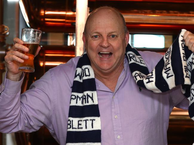 GEELONG, AUSTRALIA - OCTOBER 21: Former Geelong footballer Billy Brownless is seen at his pub on October 21, 2020 in Geelong, Australia. The Geelong Cats take on Richmond Tigers in the AFL Grand Final on Saturday 24 October at the Gabba in Brisbane. It is the first time the AFL Grand Final has been played outside of the MCG due to COVID-19 restrictions.. Coronavirus restrictions eased further in Victoria as of 11:59 on Sunday 18 October, with regional Victoria's Third Step restrictions lifted slightly to allow up to two visitors at home and increased limits on numbers at cafes and restaurants. Metropolitan Melbourne is under Second Step restrictions, with residents are now able to travel up to 25km from their homes, and no limits on the time people spend outside their homes exercising. People must continue to stay at home unless for the four permitted reasons – to shop for food and other necessary goods; for care or compassionate reasons; for work or education; for exercise or social interaction, and from Monday, people can also now go to the hairdresser. Up to 10 people from two households can also now meet outdoors, while tennis, golf, bocce and skate parks are now able to open. (Photo by Robert Cianflone/Getty Images)