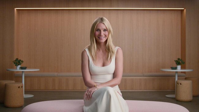 Gwyneth Paltrow looks stuck in the 20th century. Picture: Netflix