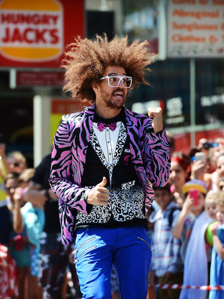 Redfoo should be on a five-year contract to perform at all NRL Grand Finals.