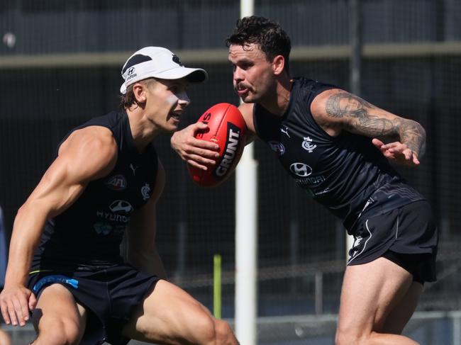 30/01/2023  Carlton training,   Zac Williams. picture: Carlton Media