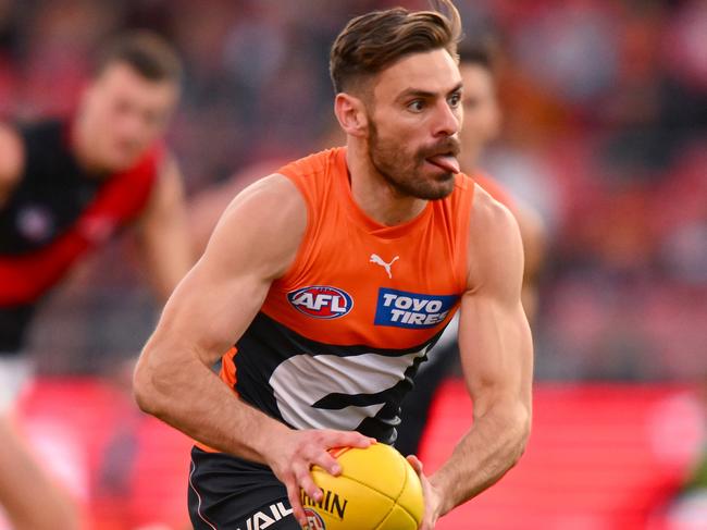 Coniglio’s form has been one of several highlights for the Giants this season. Picture: Morgan Hancock/AFL Photos via Getty Images