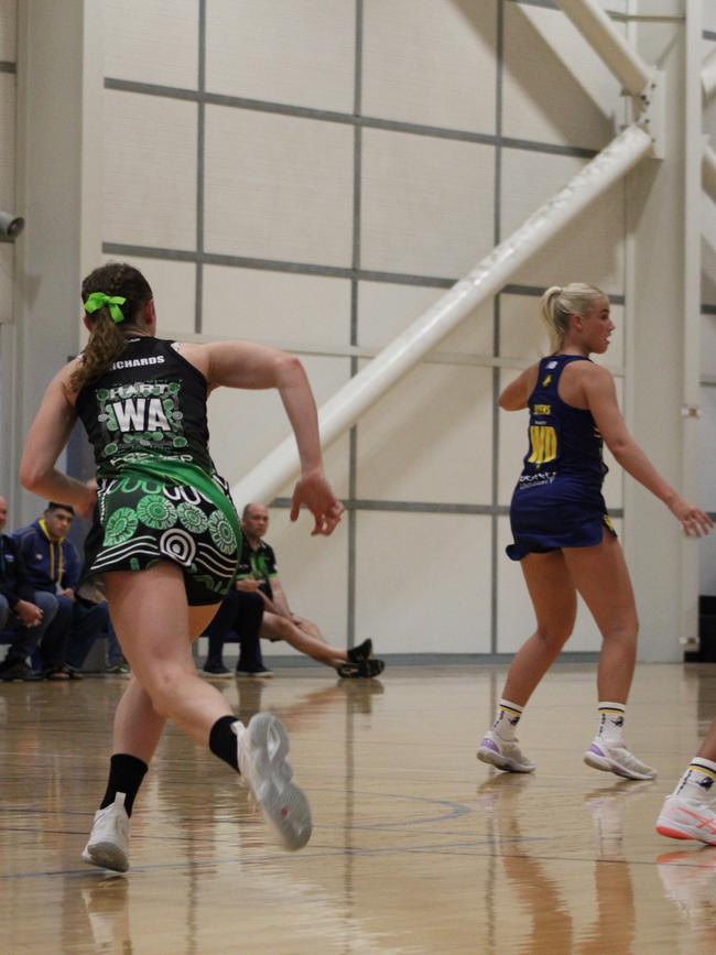 HART Sapphire Series round 1 2024 (Ruby) Darling Downs Panthers v Bond University Bull Sharks Netball