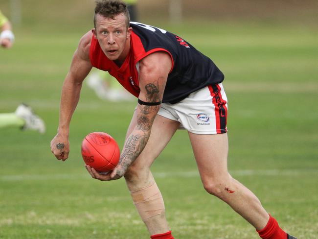 Jarrod Tuppen starred for St Albans on Saturday. Picture: Local Legends Photography