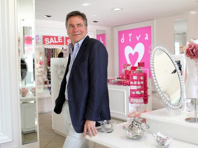 Founder of DIVA jewellery Brett Blundy.