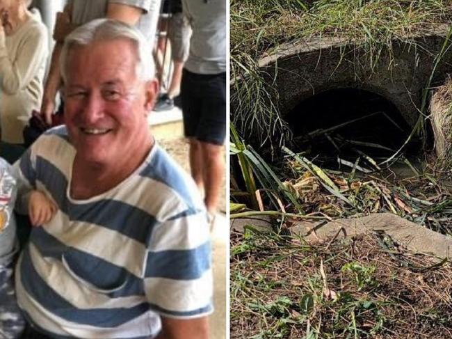 Missing man found alive in drain after extensive search