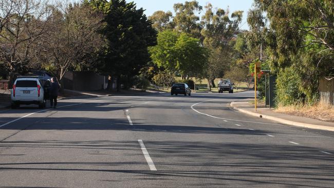 Port Willunga motorcyclist Steve Hackett died at an intersection on Barcelona Rd Noarlunga Downs around 9:40pm on Tuesday. Picture: Dean Martin