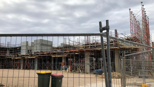 SA Formwork is suing Barbaro Builders in the District Court seeking payment of $1.168m in material hire fees and $94,200 for building work undertaken on the Emperor Living development in Mawson Lakes. Picture: Gabriel Polychronis