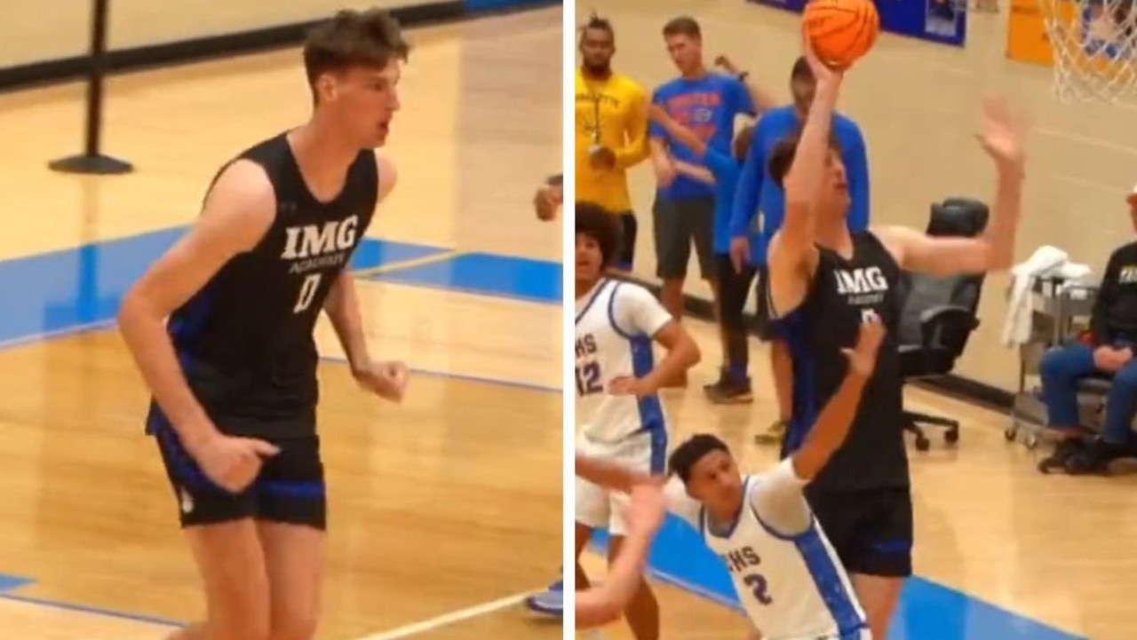 NBA 2025 World’s tallest teenager Olivier Rioux gets even bigger, produces scary basketball