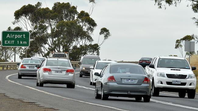 Sunbury Rd is among the motorways to be fixed. Picture: Adam Elwood