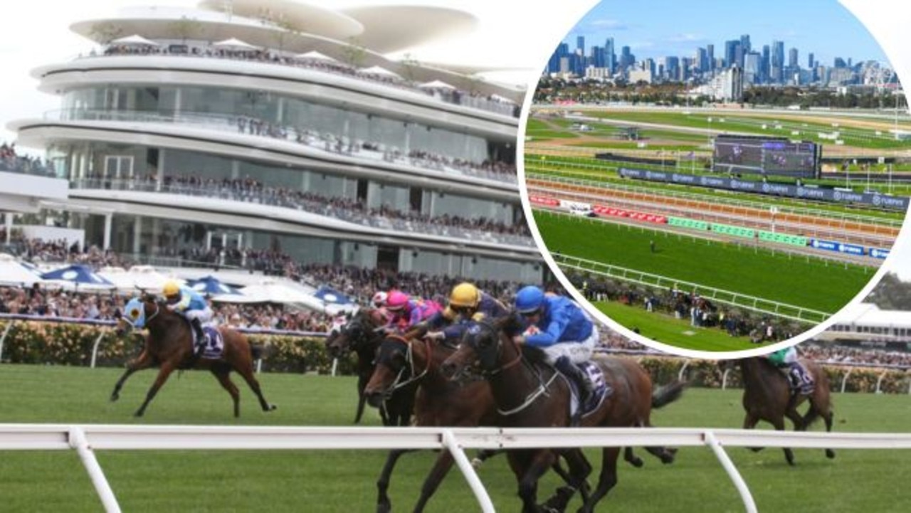 Flemington is set to host a New Year’s Eve twilight meeting where racegoers can watch a fireworks display from nearby Footscray Park. Pictures: Michael Klein and Getty Images
