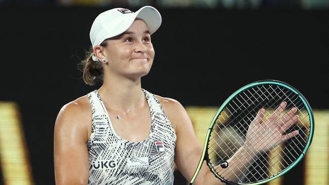 Ash Barty’s fame will surge to fresh heights if she can win the Australian Open. Picture: Michael Klein