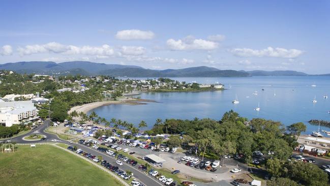 The Whitsunday LGA, which includes Airlie Beach, has also a low jab rate. Picture: Whitsunday Regional Council