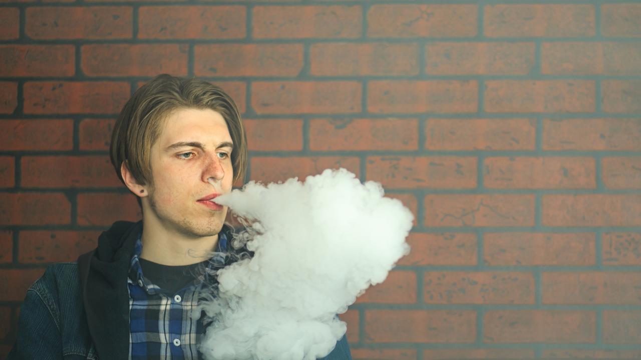 Addiction is common in teenagers who vape. Picture: iStock / Aleksandr Yu