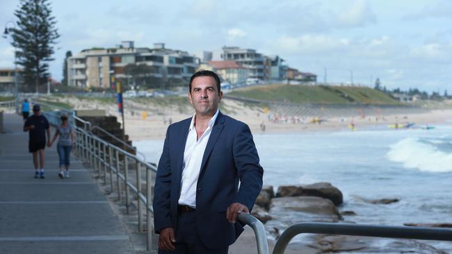 Sutherland Shire mayor Carmelo Pesce gave a character reference to his friend Hawes who he has known for 10 years. He has not been accused of any wrongdoing. Picture” Britta Campion / The Australian.