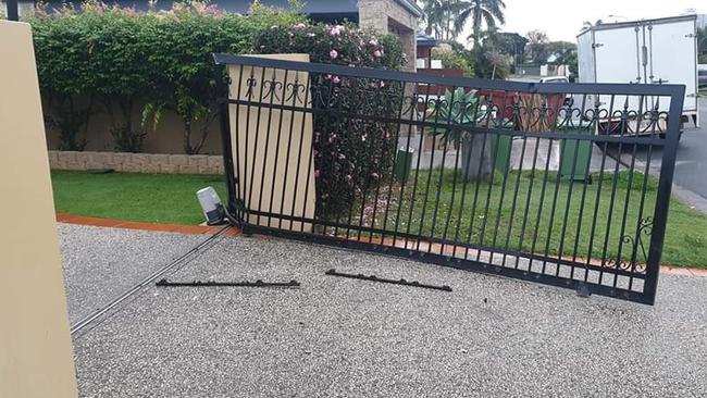 Two cars were stolen from the Cabana Boulevard residence. Photo: Supplied.