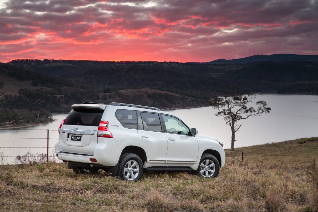 Toyota prado deals spare tyre removal