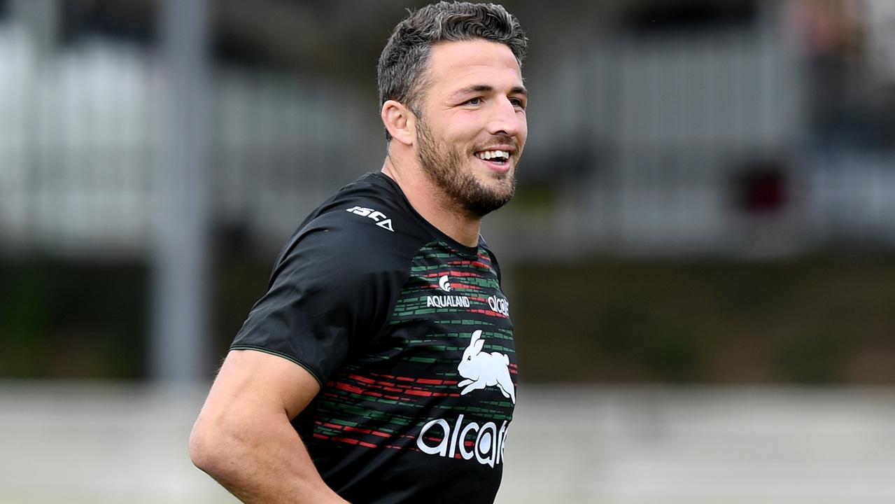 Sam Burgess might not be smiling after he meets with Todd Greenberg.