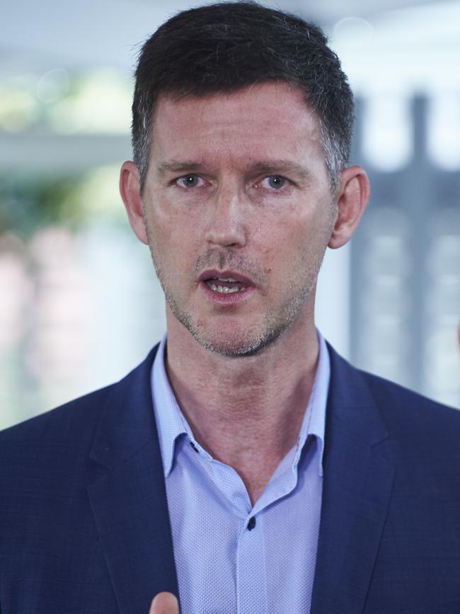 Queensland Transport Minister Mark Bailey. Picture: AAP Image/Aaron Bunch