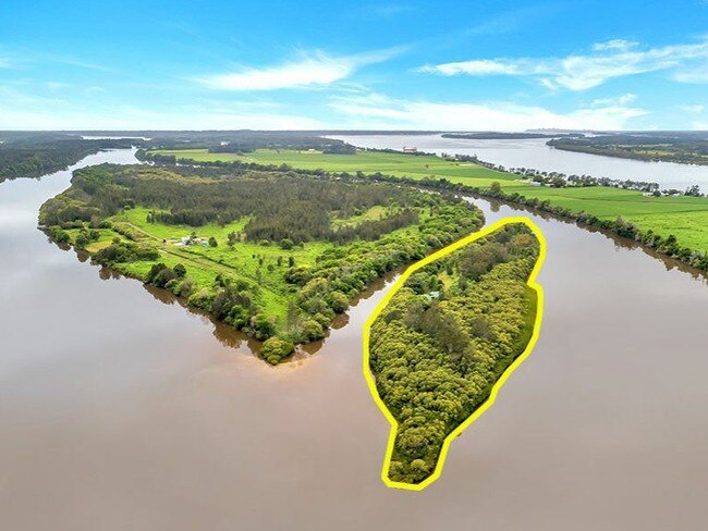 Your new island home? Take a look at Clarence River’s most unique property