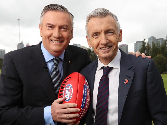 Eddie McGuire says he would have loved to work with Bruce McAvaney on the Olympics Picture: Alex Coppel.