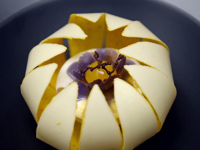 The Passion Flower dessert by chef Darren Purchese. Embargoed until 8.50pm July 6, 2015