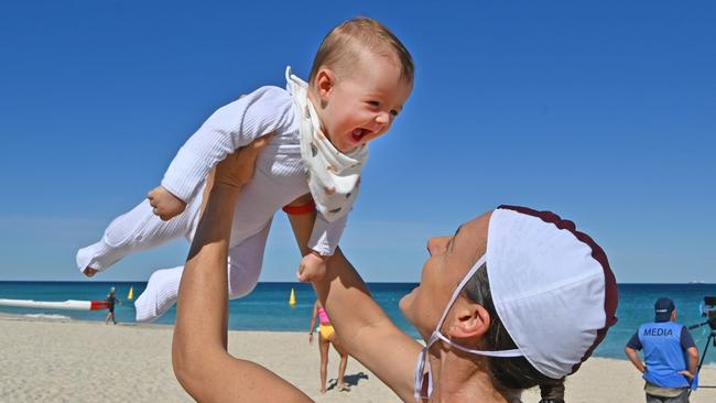 Jordan Mercer and daughter Milee