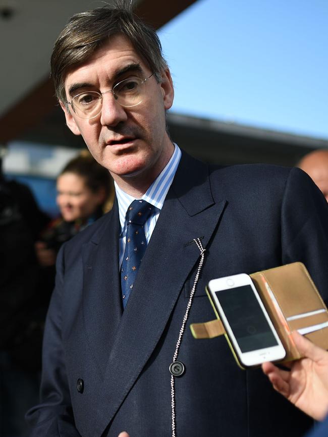 British Conservative politician Jacob Rees-Mogg.