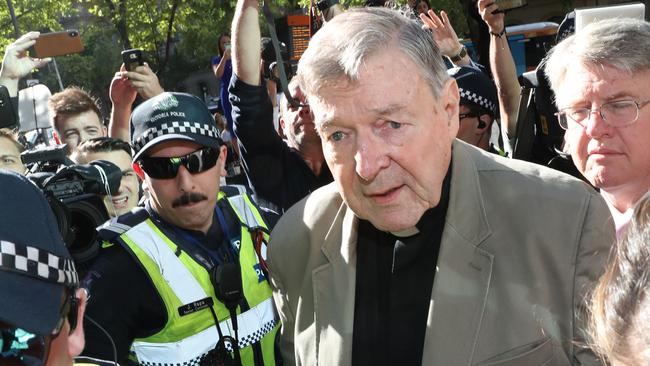 George Pell has been jailed for more than three years. Picture: AAP 